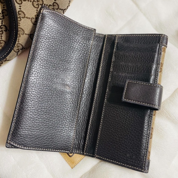 100% Authentic Verified Gucci Large Large D-Ring Hobo Wallet and Key Wallet - Picture 9 of 13